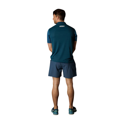Playera Polo Drygame Azul